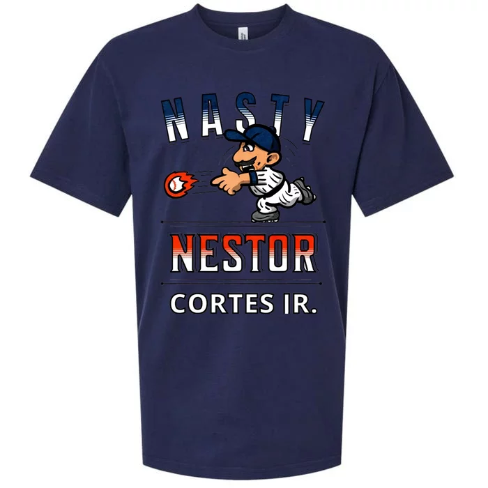 Cute Nasty Nestor Cortes Jr Catch Ball Sueded Cloud Jersey T-Shirt