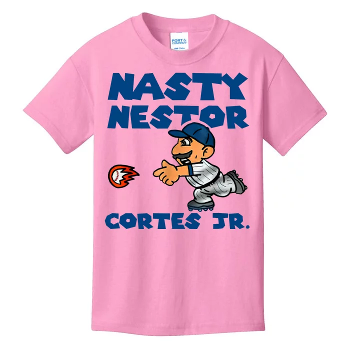 Cute Nasty Nestor Cortes Jr Baseball Legend New York Kids T-Shirt