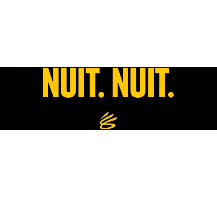 Curry Nuit Nuit Bumper Sticker