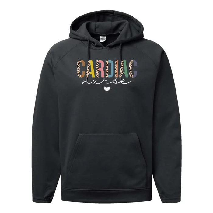 Cardiac Nurse Nursing School or Cardiac Nurse Medical Performance Fleece Hoodie