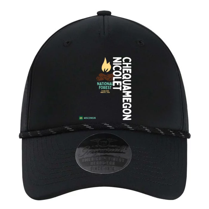 Chequamegon Nicolet National Forest Vertical Wisconsin Gift Performance The Dyno Cap