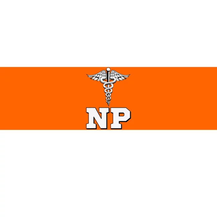 Caduceus Np Nurse Practitioner Inspired Gift Idea Bumper Sticker