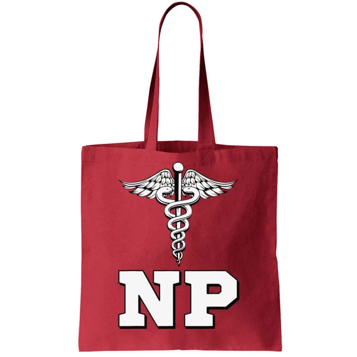 Caduceus Np Nurse Practitioner Inspired Gift Idea Tote Bag