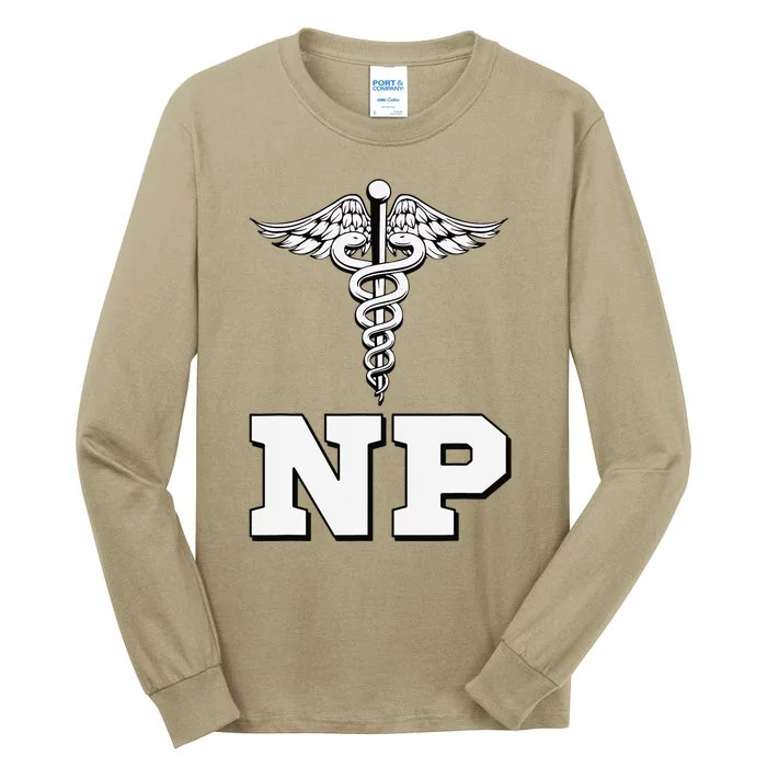 Caduceus Np Nurse Practitioner Inspired Gift Idea Tall Long Sleeve T-Shirt