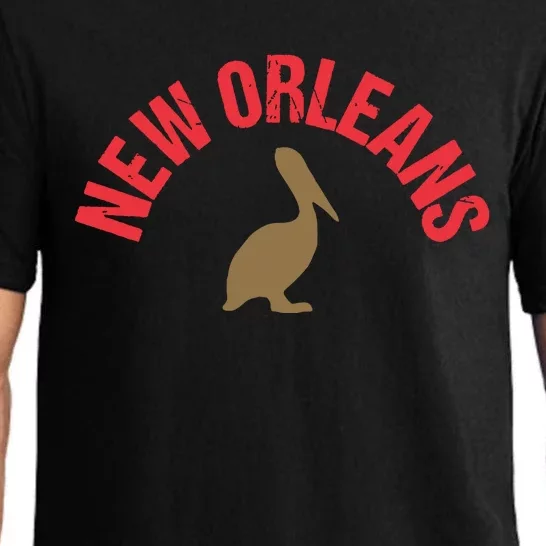 Cool New Orleans Native Pelican Classic New Orleans Pro Pajama Set