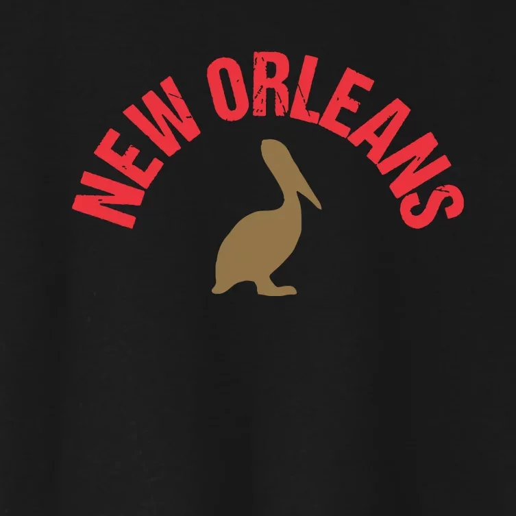 Cool New Orleans Native Pelican Classic New Orleans Pro Women's Crop Top Tee