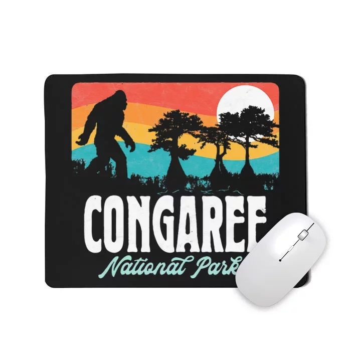 Congaree National Park Bigfoot South Carolina Swamp Mousepad