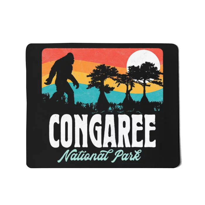 Congaree National Park Bigfoot South Carolina Swamp Mousepad