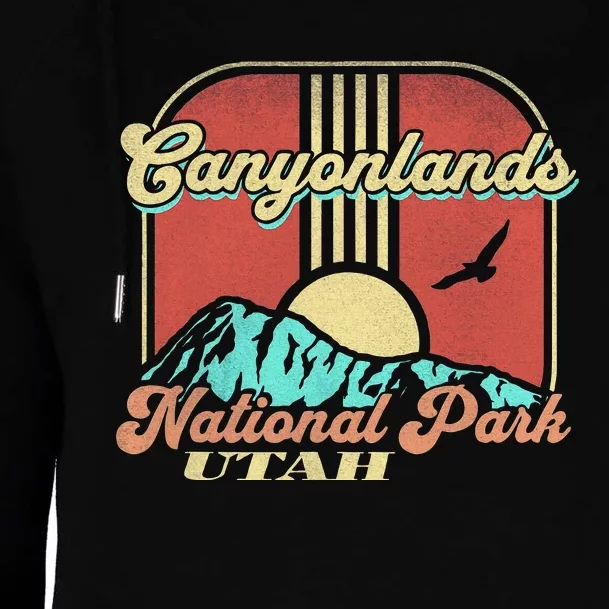 Canyonlands National Park Utah Nature Hiking Outdoors Womens Funnel Neck Pullover Hood