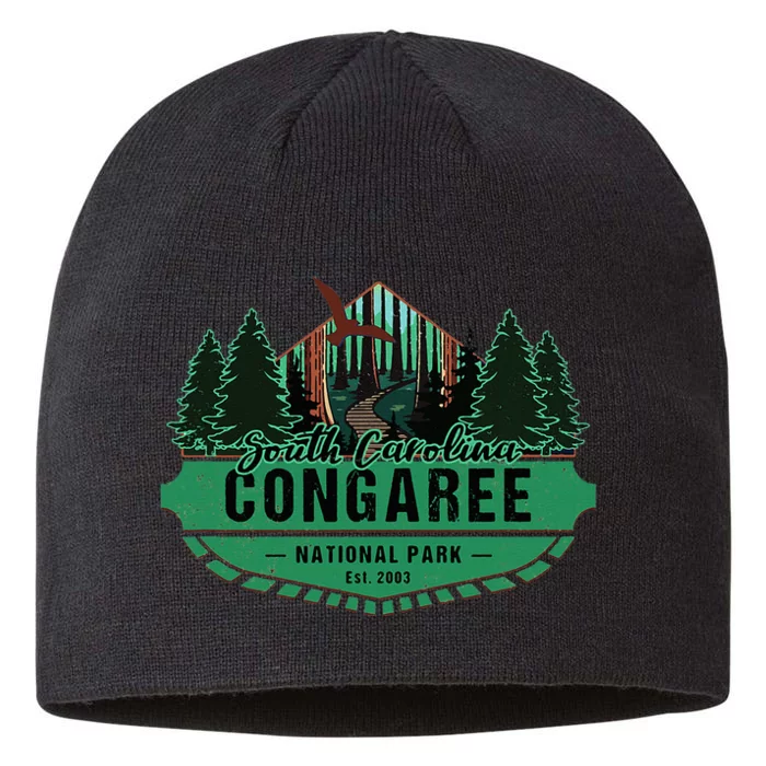 Congaree National Park South Carolina Usa Hiking Souvenir 8 1/2in Sustainable Knit Beanie