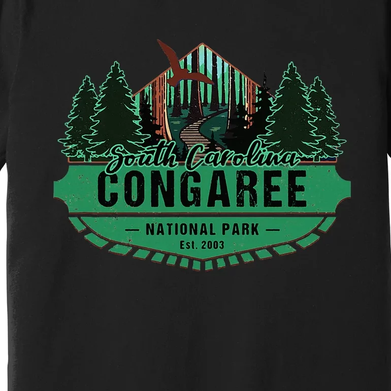 Congaree National Park South Carolina Usa Hiking Souvenir Premium T-Shirt