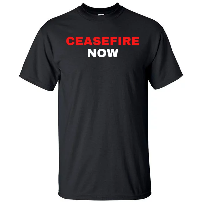 Ceasefire Now Palestine Tall T-Shirt