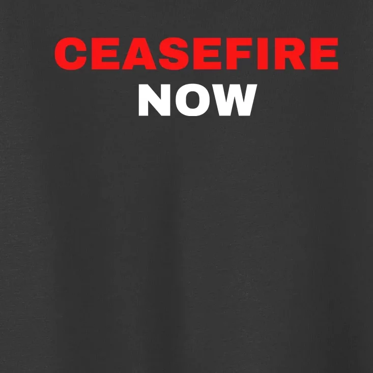 Ceasefire Now Palestine Toddler T-Shirt