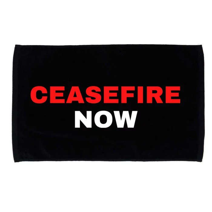 Ceasefire Now Palestine Microfiber Hand Towel