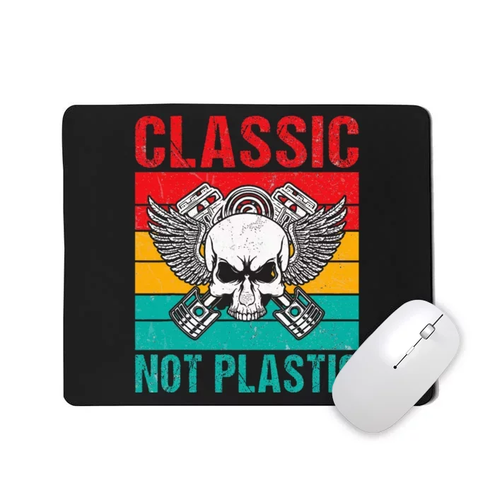 Classic Not Plastic Muscle Car Mousepad