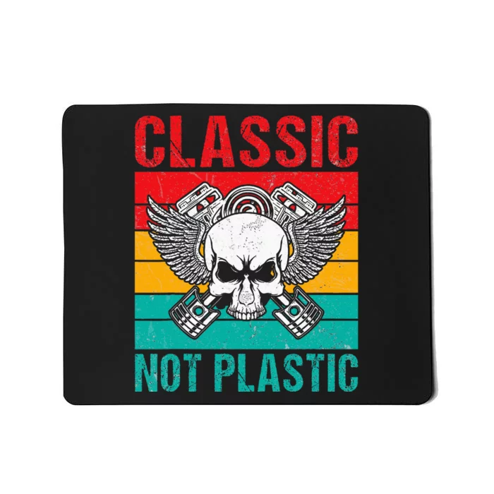 Classic Not Plastic Muscle Car Mousepad