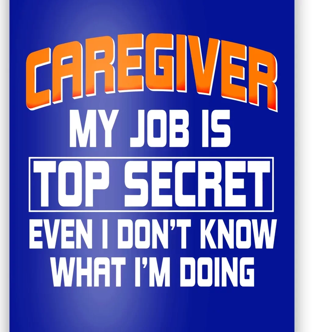 Caregiver Nursing Practitioner Nanny Carer Nurse Assistant Meaningful Gift Poster