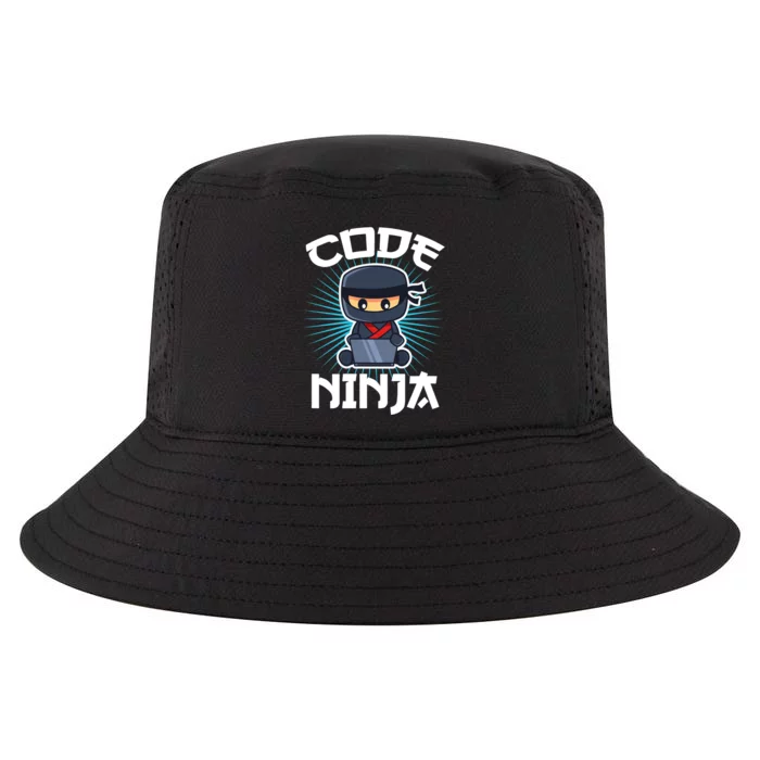 Code Ninja Programmer Coder Computer Programming Coding Cool Comfort Performance Bucket Hat