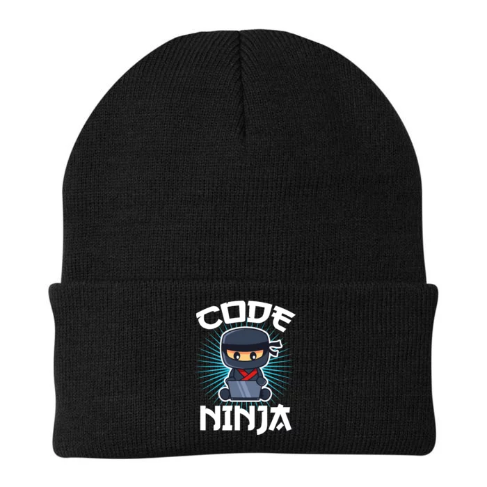 Code Ninja Programmer Coder Computer Programming Coding Knit Cap Winter Beanie