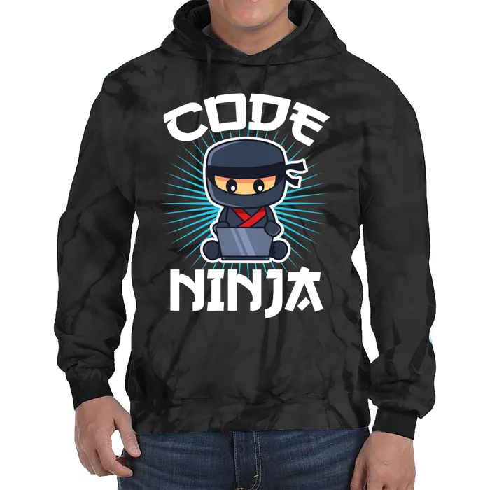 Code Ninja Programmer Coder Computer Programming Coding Tie Dye Hoodie