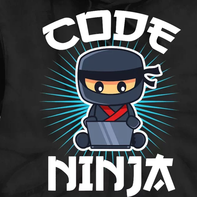 Code Ninja Programmer Coder Computer Programming Coding Tie Dye Hoodie