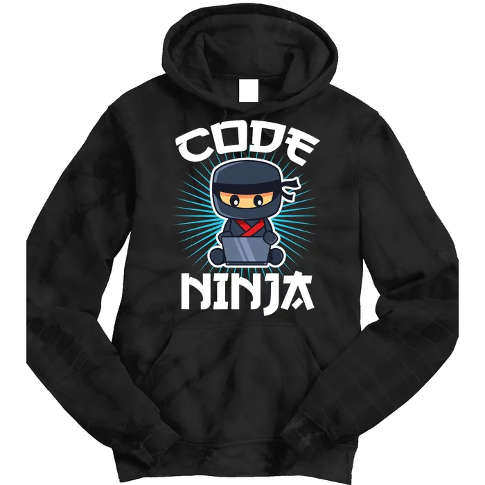 Code Ninja Programmer Coder Computer Programming Coding Tie Dye Hoodie