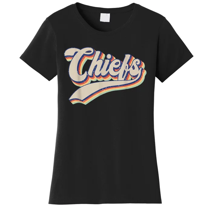 Chiefs Name Personalized Vintage Retro Gift M.e.n WoM.e.n Women's T-Shirt