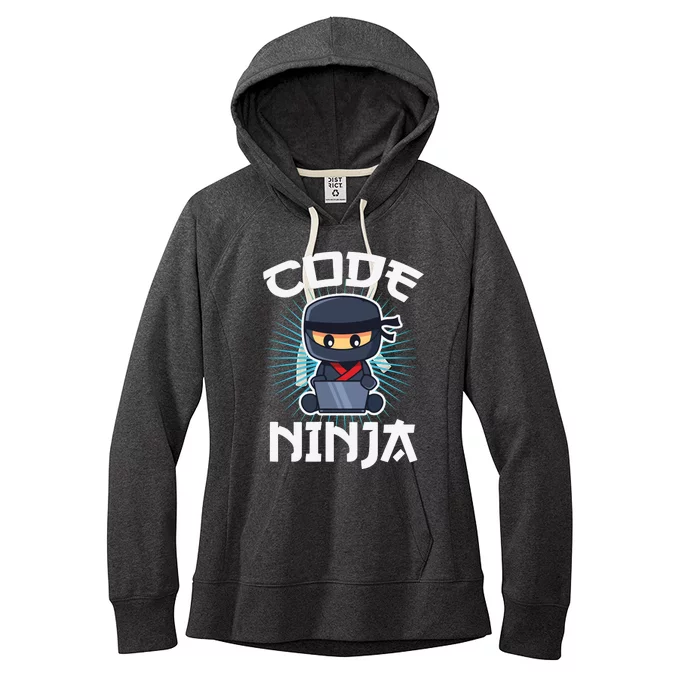 Code Ninja Programmer Coder Computer Programming Coding Women's Fleece Hoodie