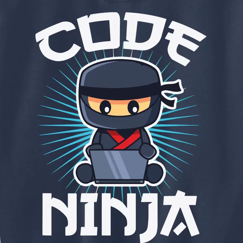 Code Ninja Programmer Coder Computer Programming Coding Kids Sweatshirt