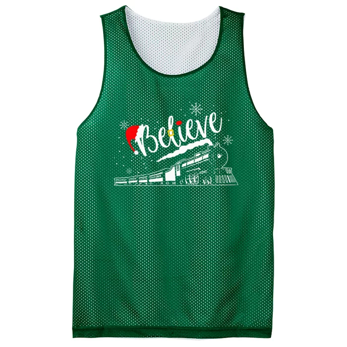 Christmas North Pole P.O.L.A.R E.X.P.R.E.S.S All Abroad Xmas Santa Mesh Reversible Basketball Jersey Tank