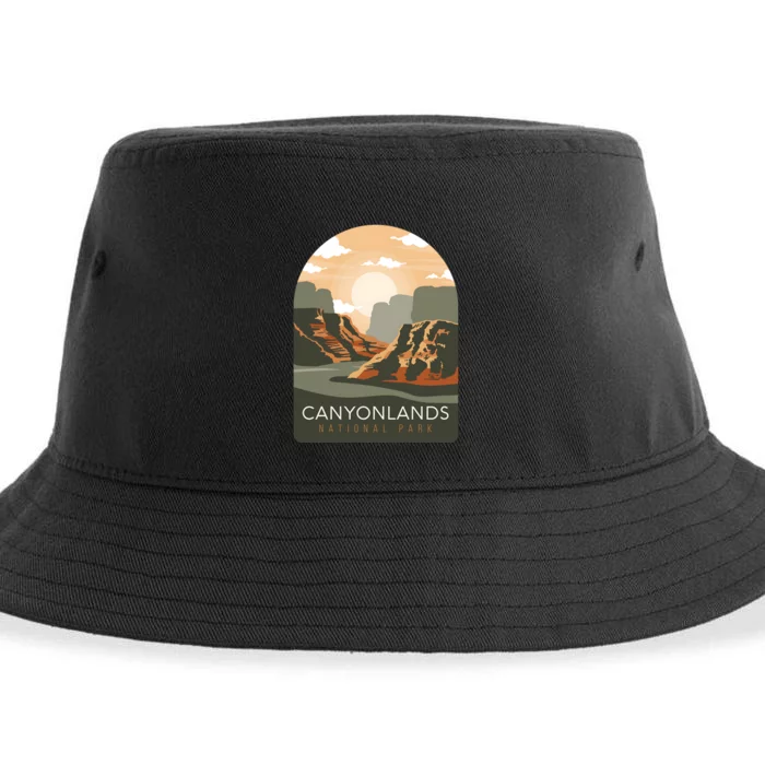 Canyonlands National Park Utah Zion Bryce Canyon Arches USA Sustainable Bucket Hat