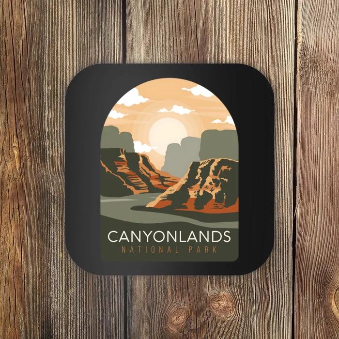 Canyonlands National Park Utah Zion Bryce Canyon Arches USA Coaster