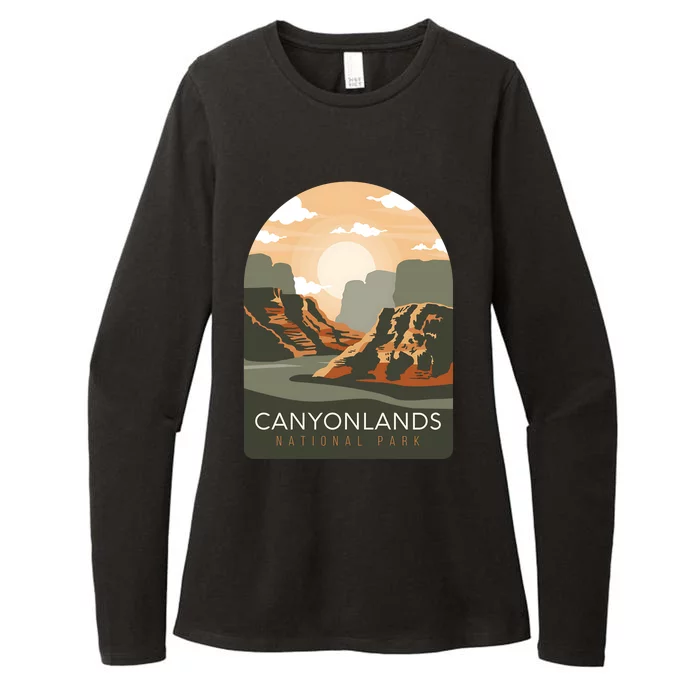 Canyonlands National Park Utah Zion Bryce Canyon Arches USA Womens CVC Long Sleeve Shirt