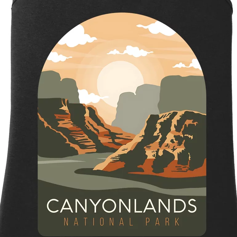 Canyonlands National Park Utah Zion Bryce Canyon Arches USA Ladies Essential Tank