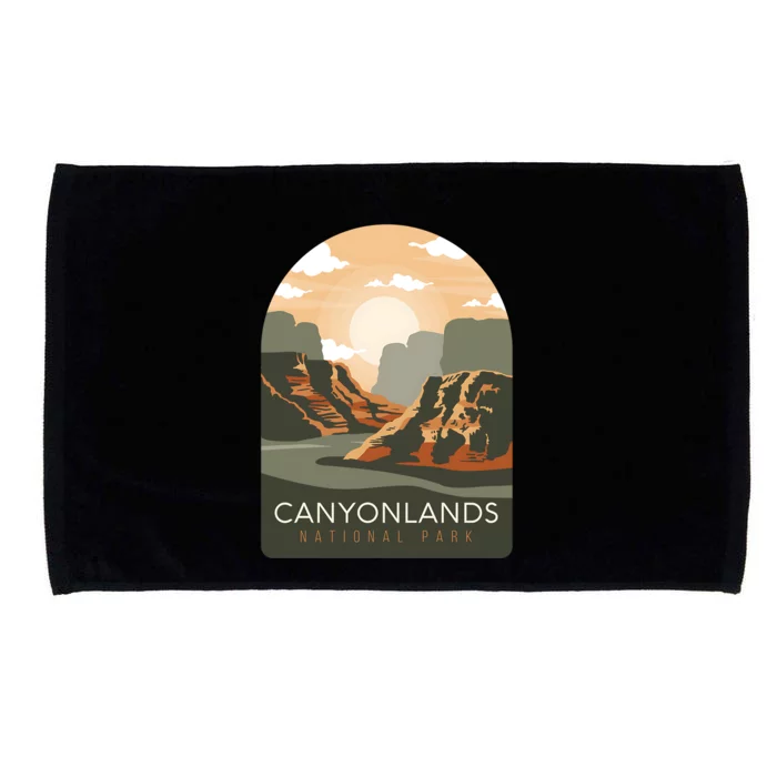 Canyonlands National Park Utah Zion Bryce Canyon Arches USA Microfiber Hand Towel