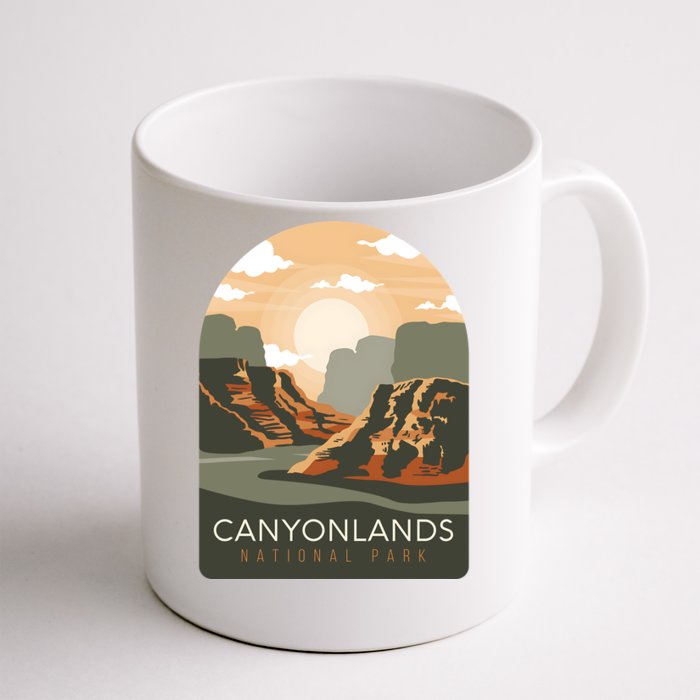 Canyonlands National Park Utah Zion Bryce Canyon Arches USA Front & Back Coffee Mug