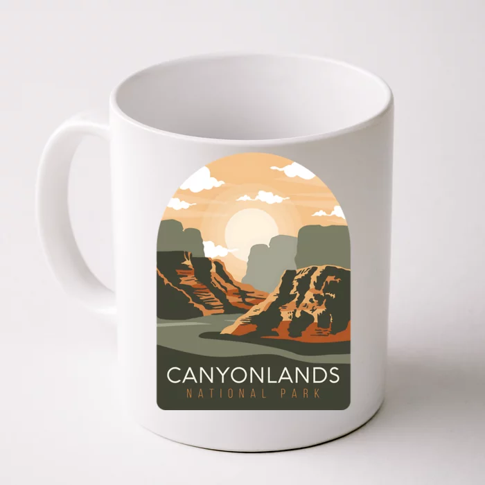 Canyonlands National Park Utah Zion Bryce Canyon Arches USA Front & Back Coffee Mug