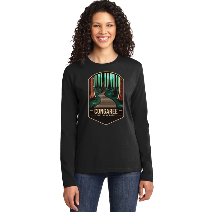 Congaree National Park 2003 South Carolina Ladies Long Sleeve Shirt