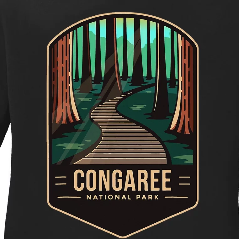 Congaree National Park 2003 South Carolina Ladies Long Sleeve Shirt