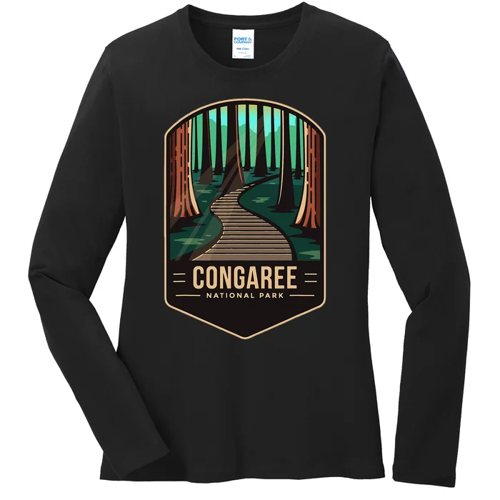 Congaree National Park 2003 South Carolina Ladies Long Sleeve Shirt