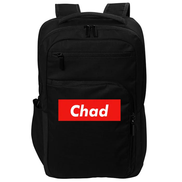 Chad Name Personalized Gift Idea For Chad Impact Tech Backpack