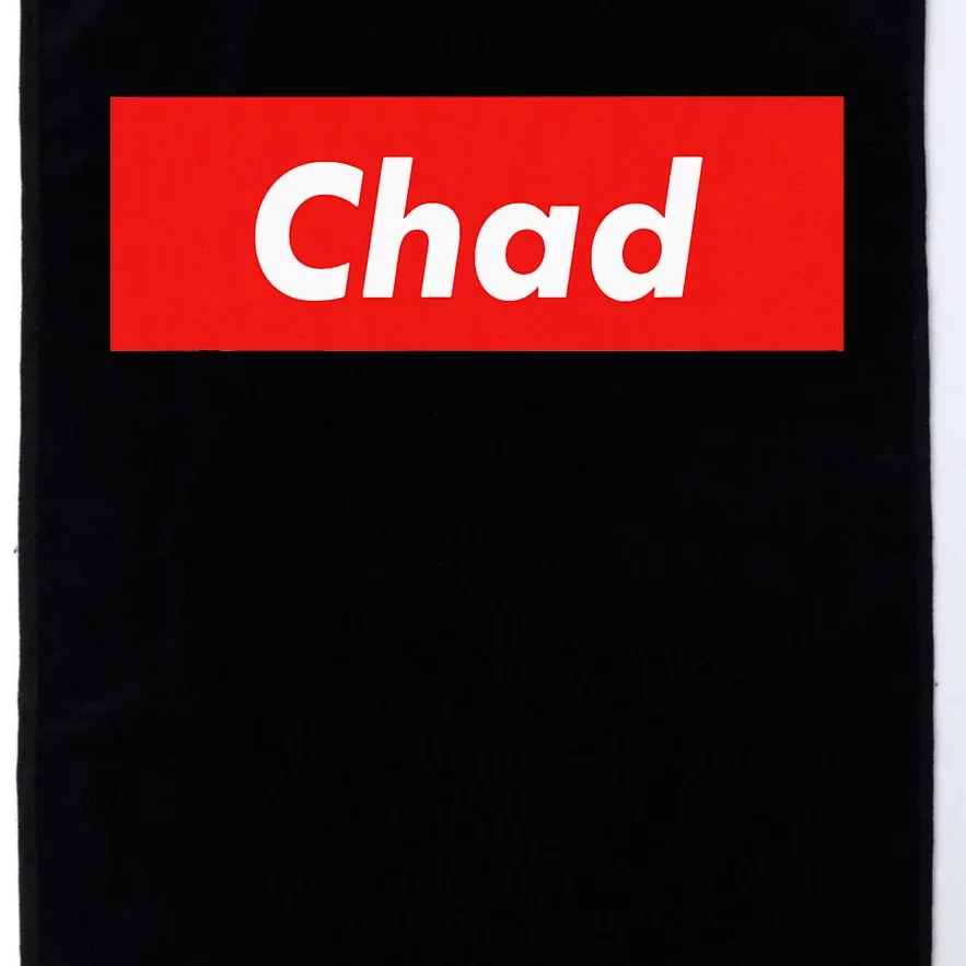 Chad Name Personalized Gift Idea For Chad Platinum Collection Golf Towel