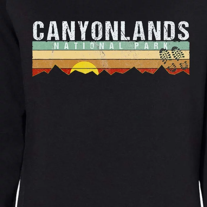 Canyonlands National Park Utah Camping Hiking Womens California Wash Sweatshirt