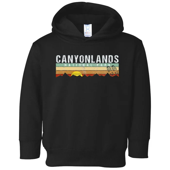 Canyonlands National Park Utah Camping Hiking Toddler Hoodie