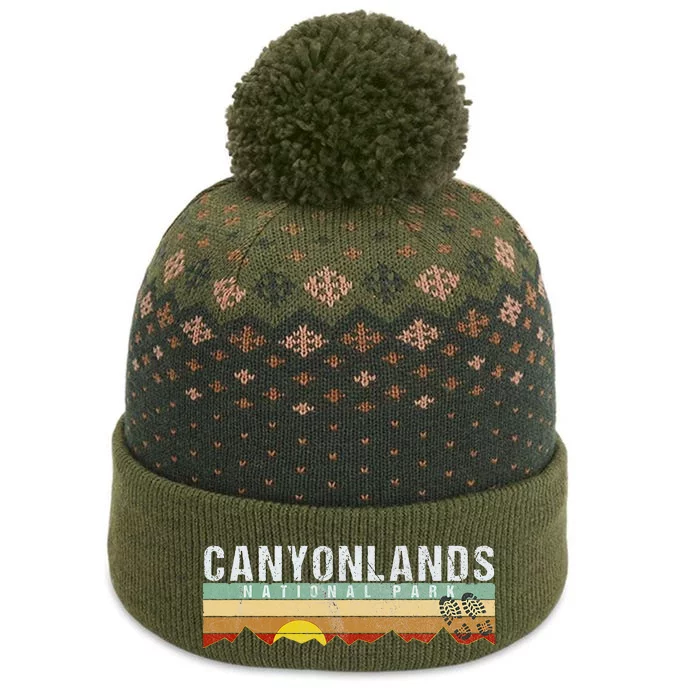 Canyonlands National Park Utah Camping Hiking The Baniff Cuffed Pom Beanie