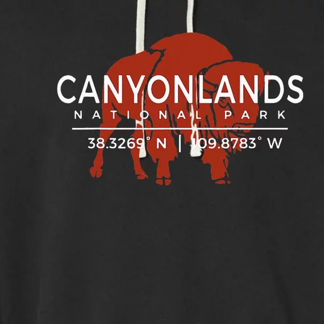 Canyonlands National Park Utah Gifts Ut Garment-Dyed Fleece Hoodie