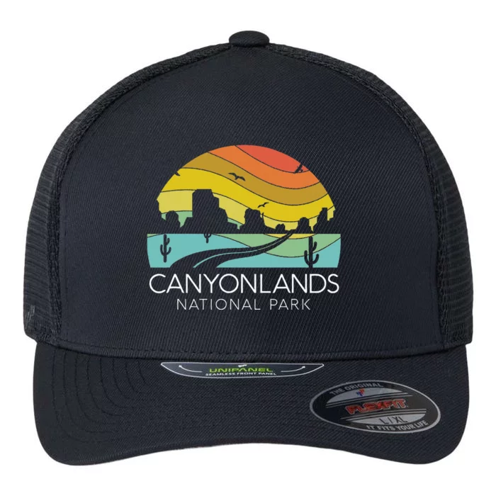 Canyonlands National Park Utah Zion Bryce Canyon Arches Flexfit Unipanel Trucker Cap