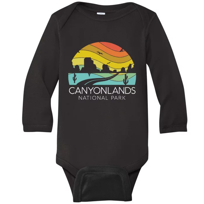 Canyonlands National Park Utah Zion Bryce Canyon Arches Baby Long Sleeve Bodysuit