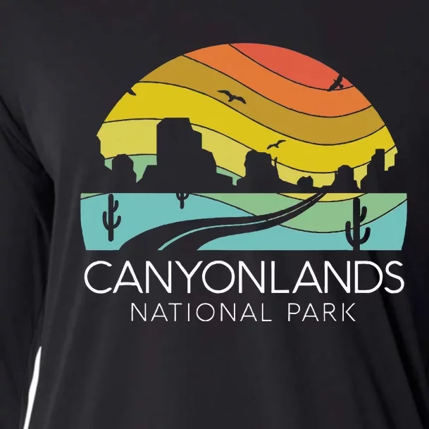 Canyonlands National Park Utah Zion Bryce Canyon Arches Cooling Performance Long Sleeve Crew