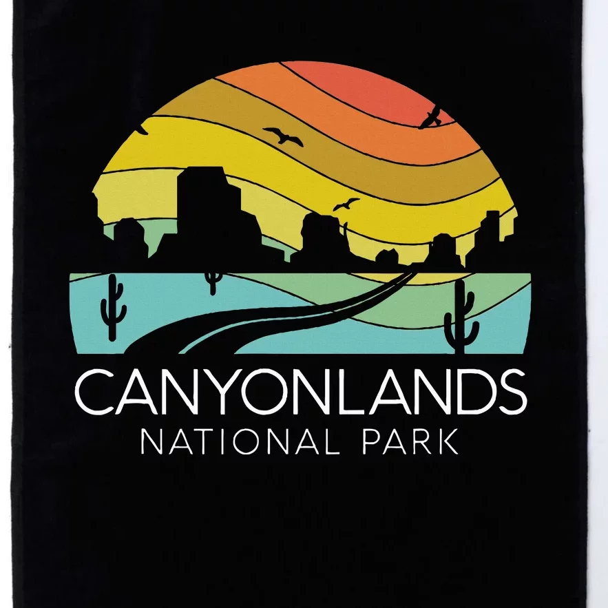 Canyonlands National Park Utah Zion Bryce Canyon Arches Platinum Collection Golf Towel